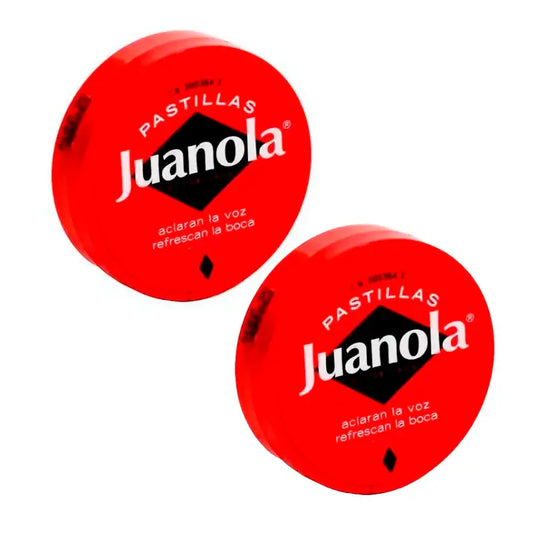 Juanola červené pastilky, balenie 2 x 27 g