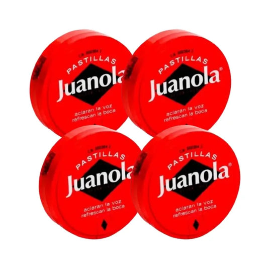 Juanola červené pastilky, balenie 4 x 27 g, 350 kusov