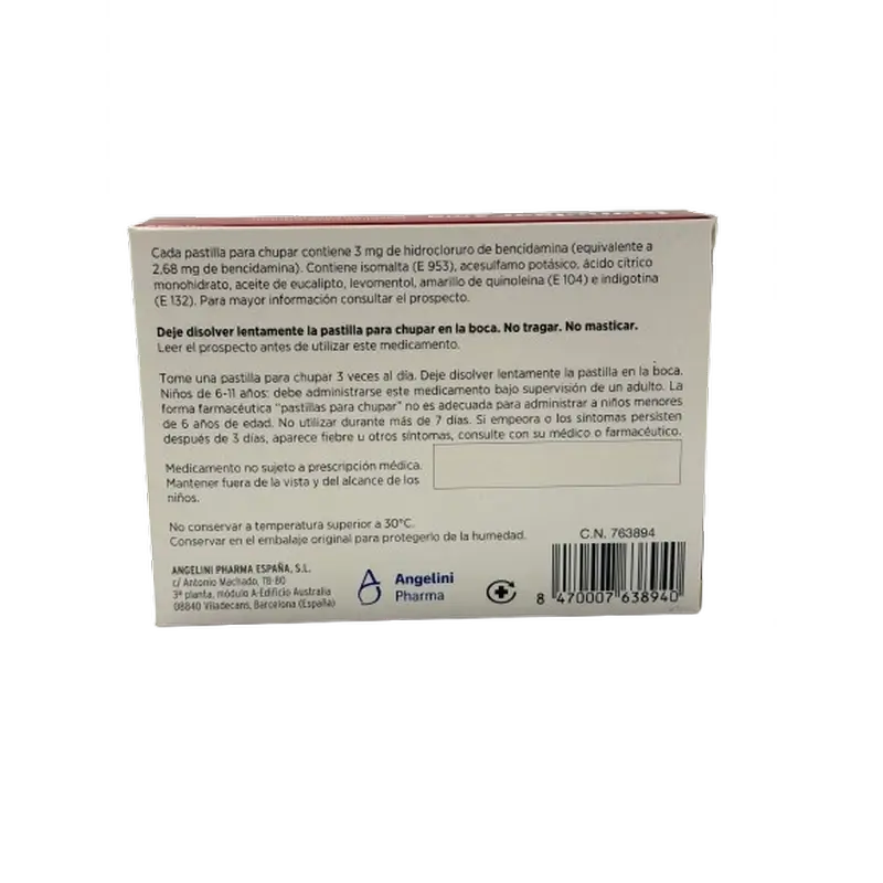 Juanolgar 3 mg pastilky na cmúľanie s príchuťou eukalyptu, 20 pastiliek
