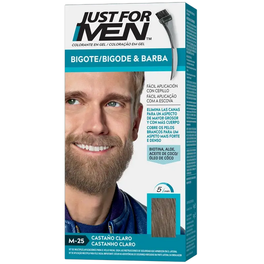 Just For Men – fúzy a brada, svetlohnedá farba