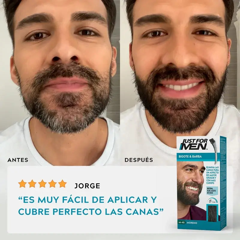 Just For Men – fúzy a brada, svetlohnedá farba