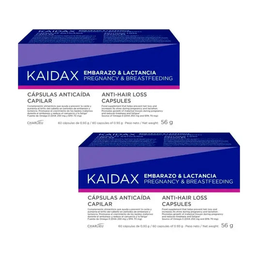 Kaidax Tehotenstvo a dojčenie, balenie 2 x 60 kapsúl
