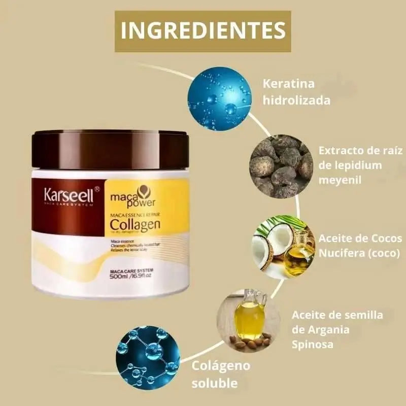 Karseell Pack – maska a vlasový olej, 550 ml