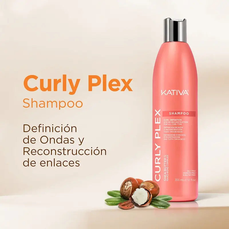 Šampón Kativa Curly Plex, 355 ml