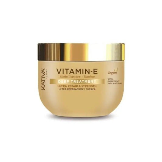 Kativa Maska s vitamínom E, biotínom a bambusom, 300 ml