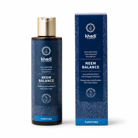 Khadi šampón Neem-Equilibrio 200 ml.
