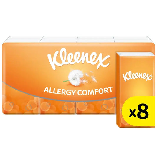 Kleenex Allergy vreckovky, 8 kusov