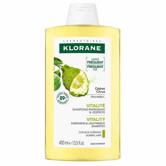 Klorane Šampón s citrónom pre mastné vlasy 400 ml