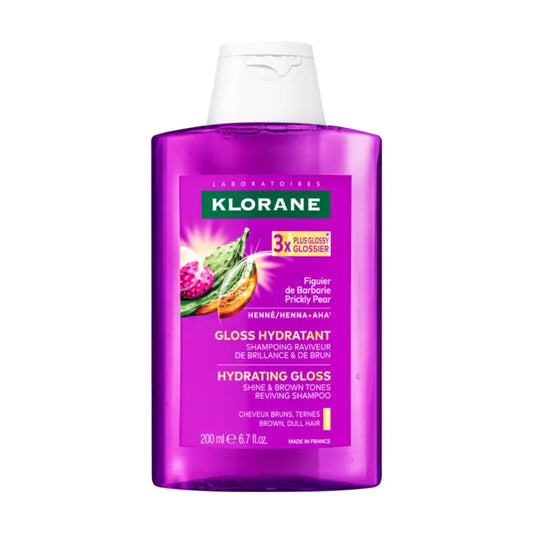 Klorane Gloss Hydratant – šampón na oživenie lesku a hnedých odtieňov, 200 ml