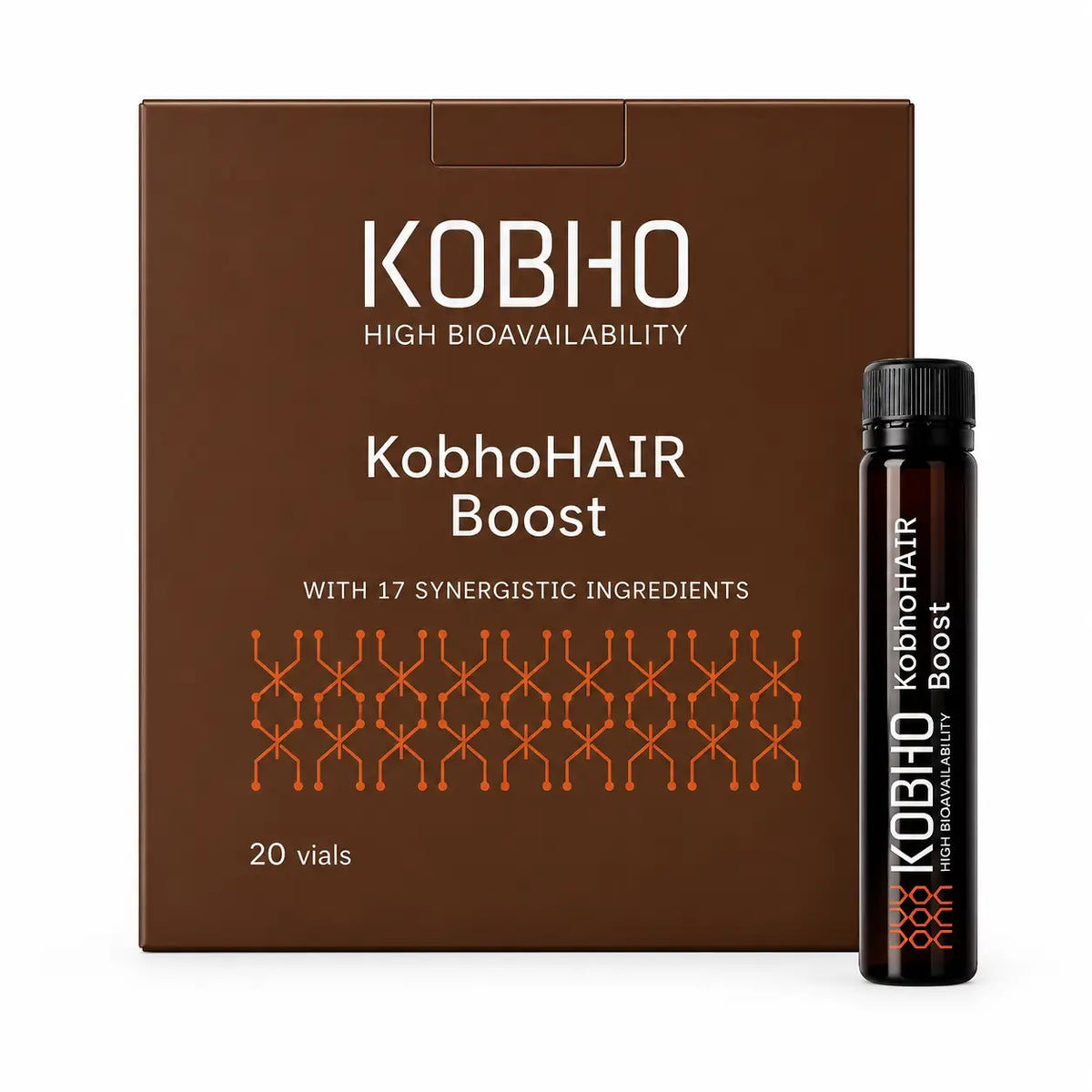 Kobho Hair Boost, 20 ampuliek