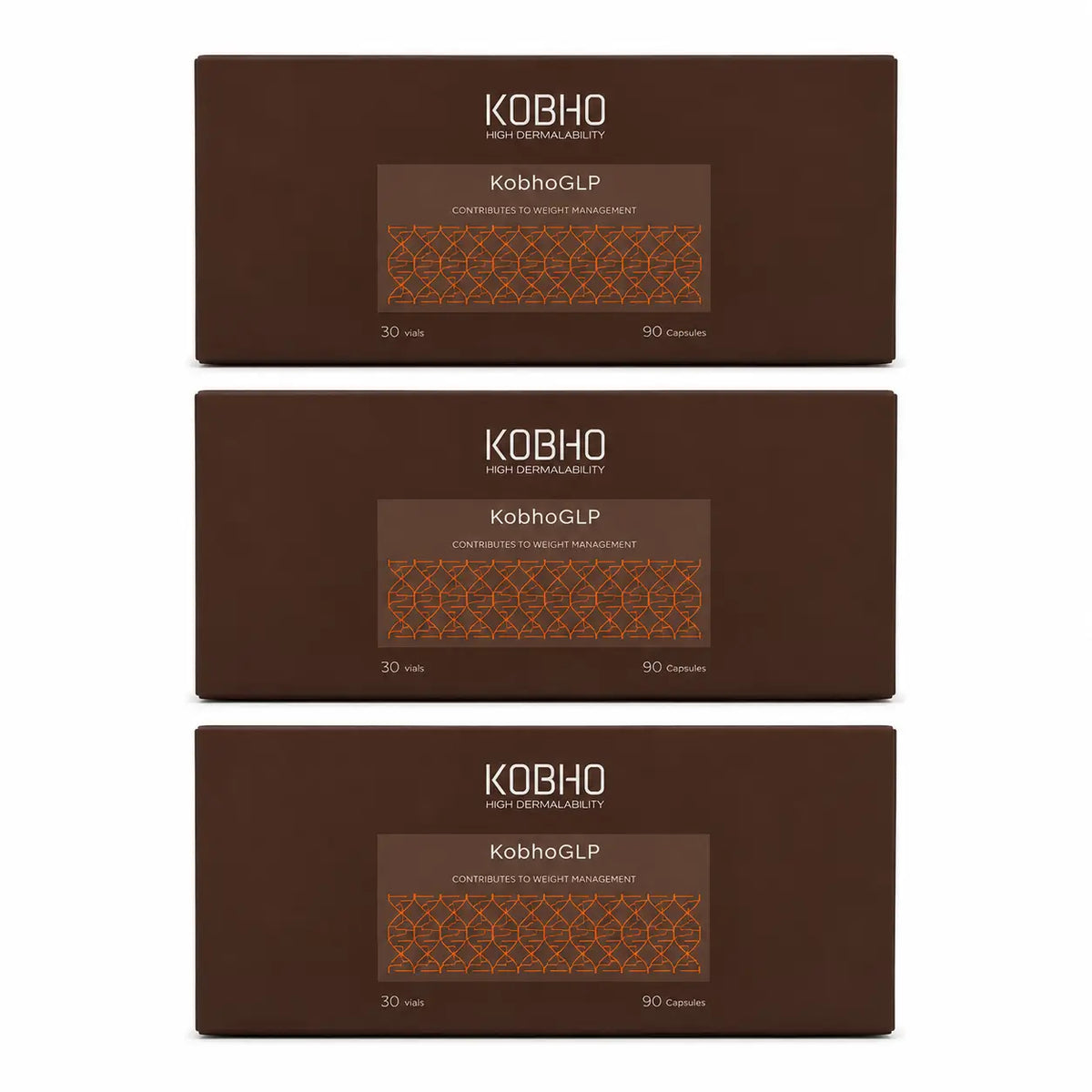 Kobho Labs – doplnok GLP, 30 ampuliek, balenie po 3 kusoch