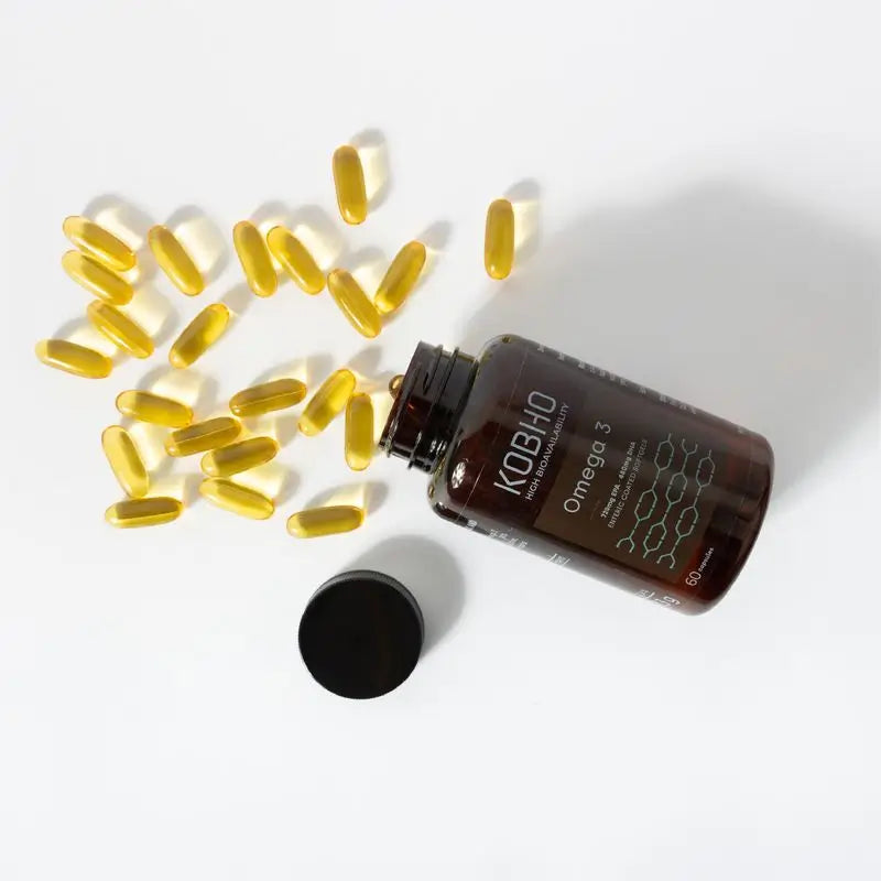 Kobho Labs – doplnok stravy s omega-3, 60 kapsúl