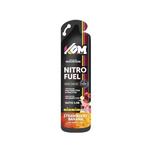 Kom Endurance Gely – športová výživa, balenie s 18 gélmi po 60 g s príchuťou jahoda-banán 