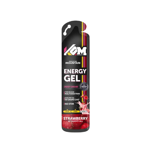 Kom Endurance Gély – športová výživa, balenie s 18 gélmi po 80 g s príchuťou jahody 