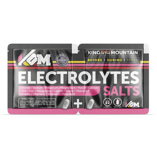 Kom Endurance – Hydratácia a športová výživa, dvojité balenie po dvoch kapsulách s elektrolytmi 