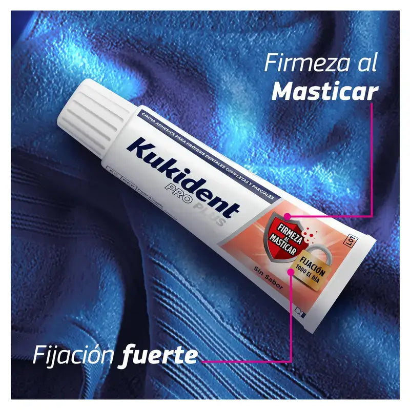 Kukident Duplo Pro Plus – pevnosť pri žuvaní, 2 x 57 g