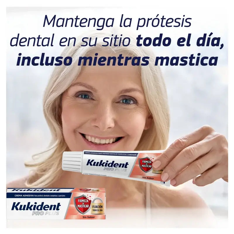 Kukident Duplo Pro Plus – pevnosť pri žuvaní, 2 x 57 g