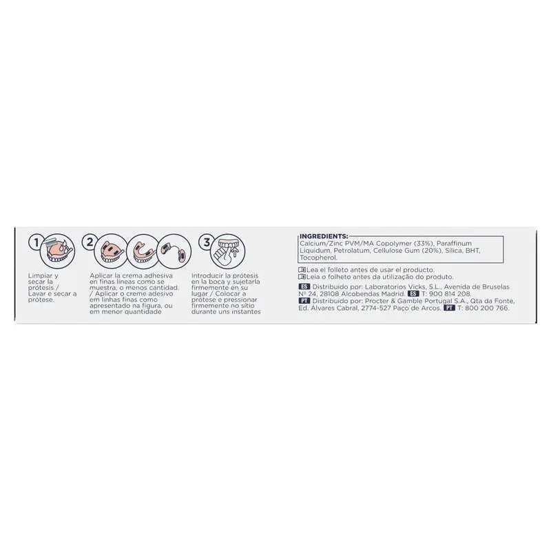 Kukident Pro Complete – adhezívny krém na zubné náhrady, neutrálny, 70 g