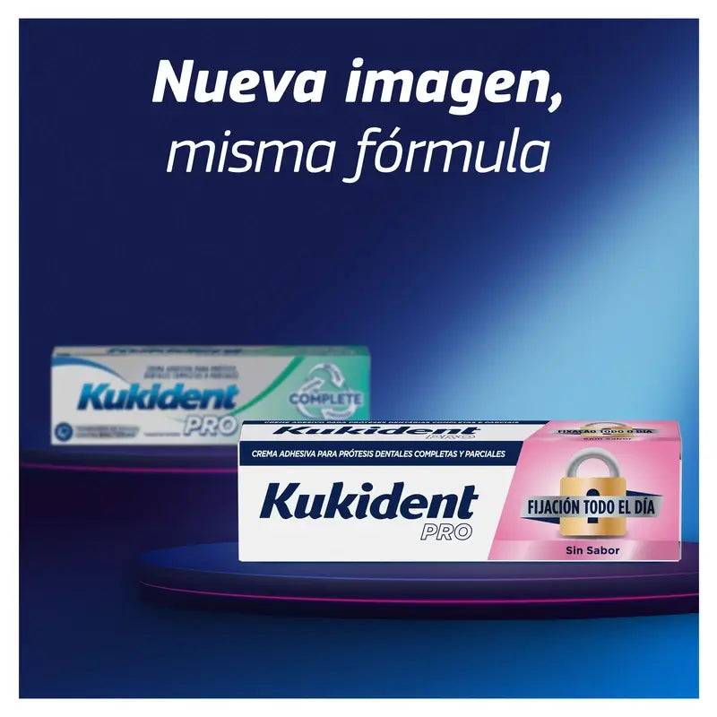 Kukident Pro Complete – adhezívny krém na zubné náhrady, neutrálny, 70 g