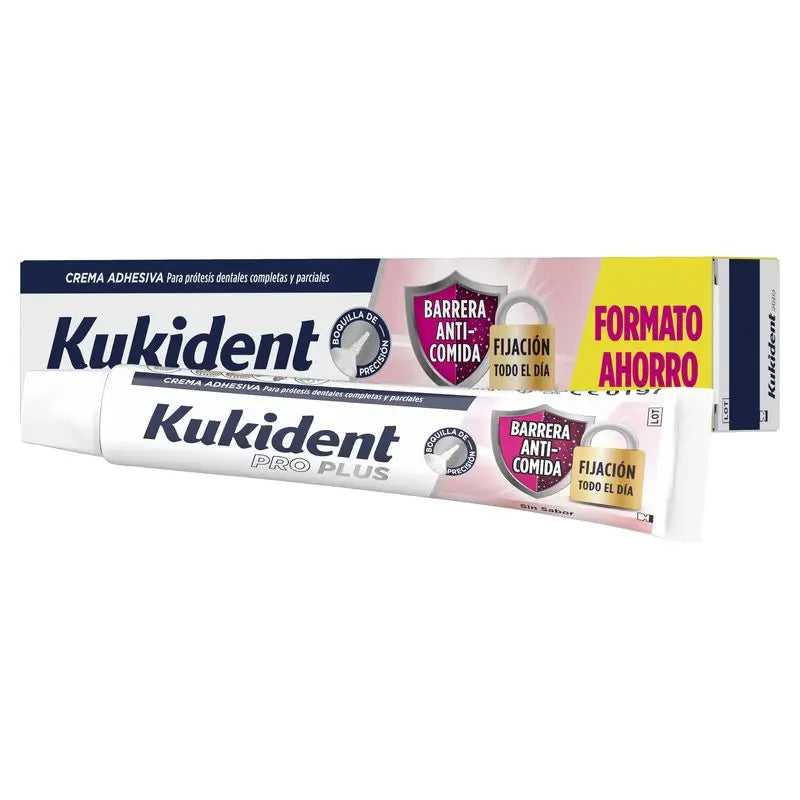 Kukident Pro Plus ochrana proti zvracaniu bez príchute, 57 g