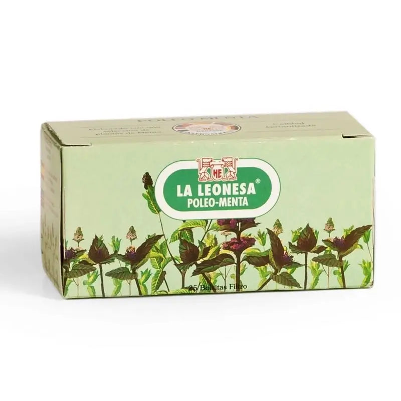 La Leonesa Menta Poleo, 25 pyramídových vrecúšok na čaj