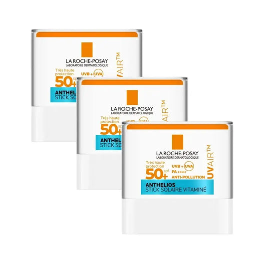 La Roche-Posay Anthelios Uvair Vitamin Sun Stick SPF 50+, 3 × 10 ml