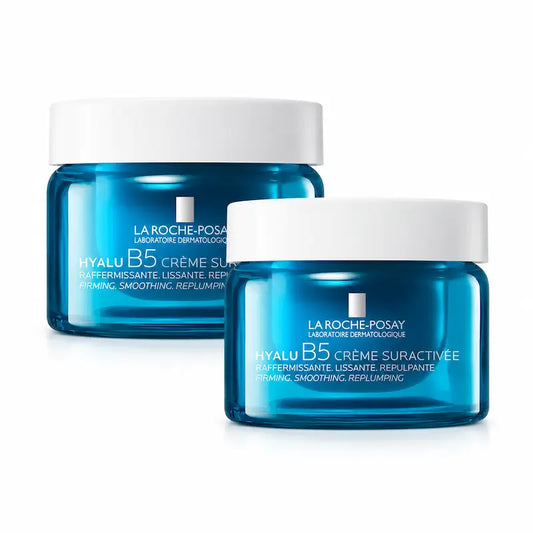 La Roche-Posay Antivráskový krém Hyalu B5 Suractivated, balenie 2 x 50 ml