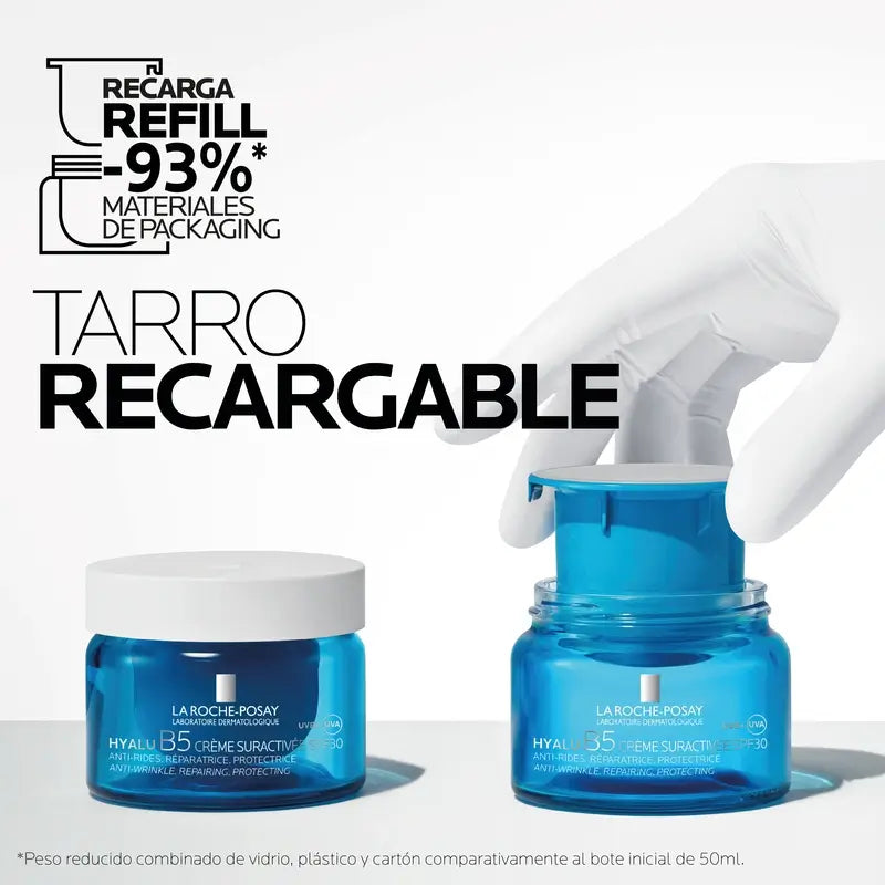 La Roche Posay Hyalu B5 Suractivated Krém SPF 30, náplň, 50 ml