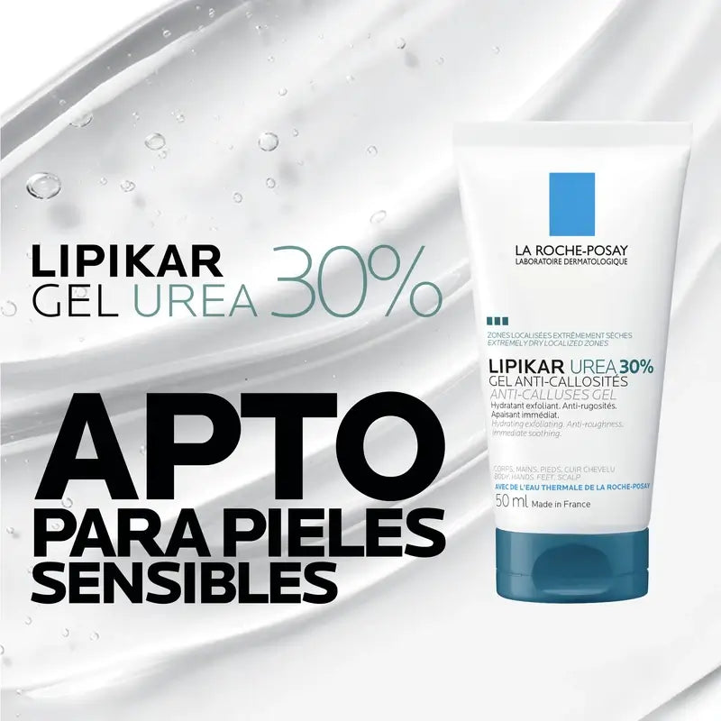 La Roche Posay Lipikar Gel Urea 30 % – hydratačný gél s močovinou, 50 ml