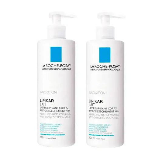 La Roche-Posay Lipikar Mlieko, balenie 2 x 400 ml