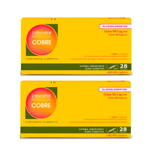 Labcatal Cobre, 2 x 28 ampuliek 