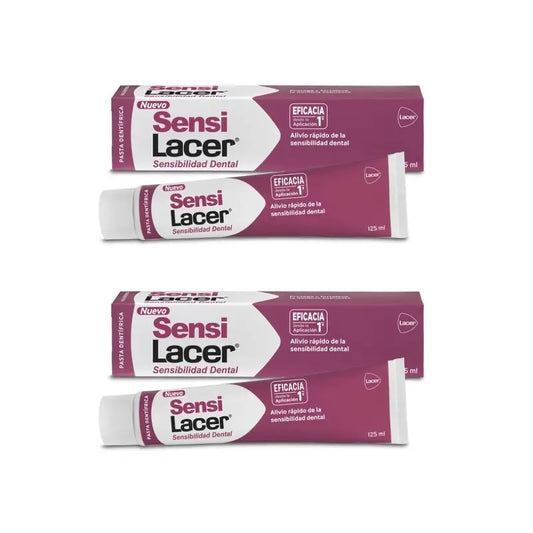 Lacer Duplo Sensilacer zubná pasta, 2 x 125 ml