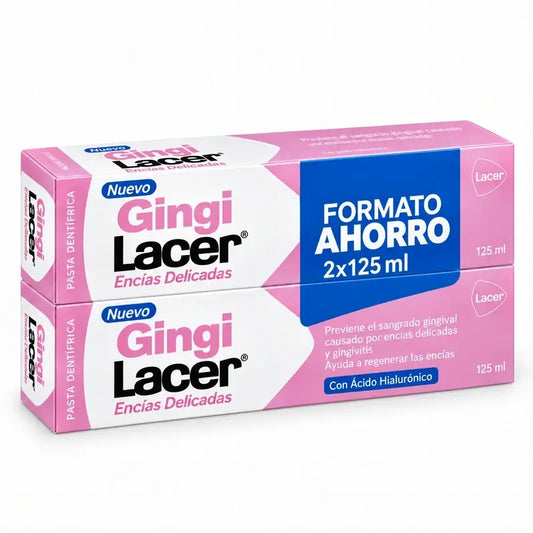 Zubná pasta Lacer Gingilacer Duplo, 125 ml