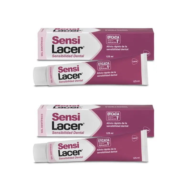 Lacer Sensilacer zubný gél, 2 × 125 ml