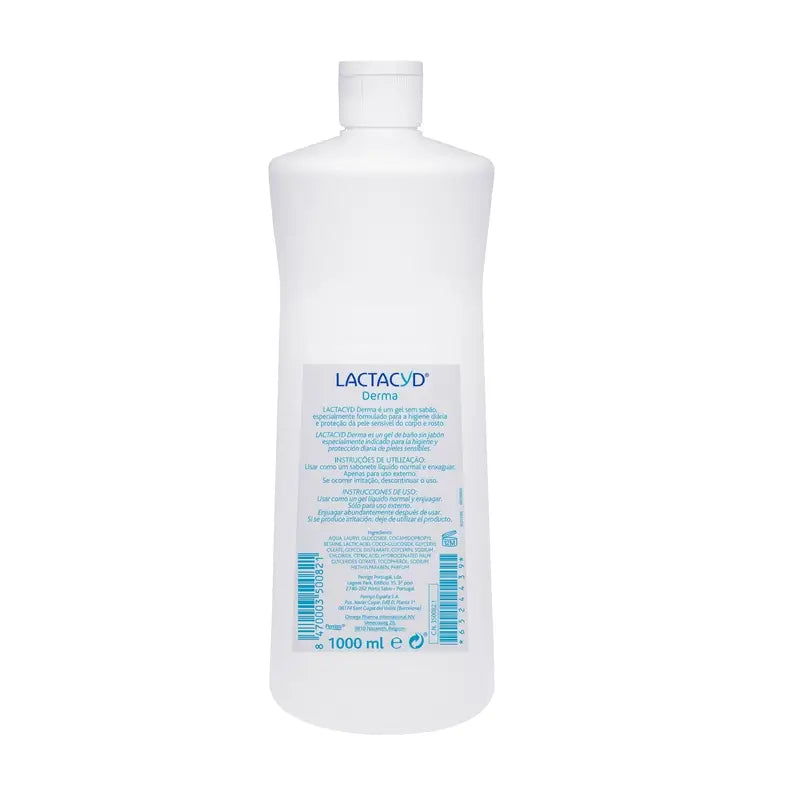 Lactacyd Derma Duplo hypoalergénny sprchový gél, 2 kusy