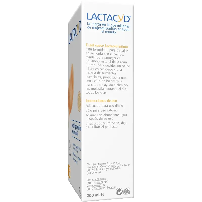 Lactacyd gél na intímnu hygienu na každodenné použitie 200 ml