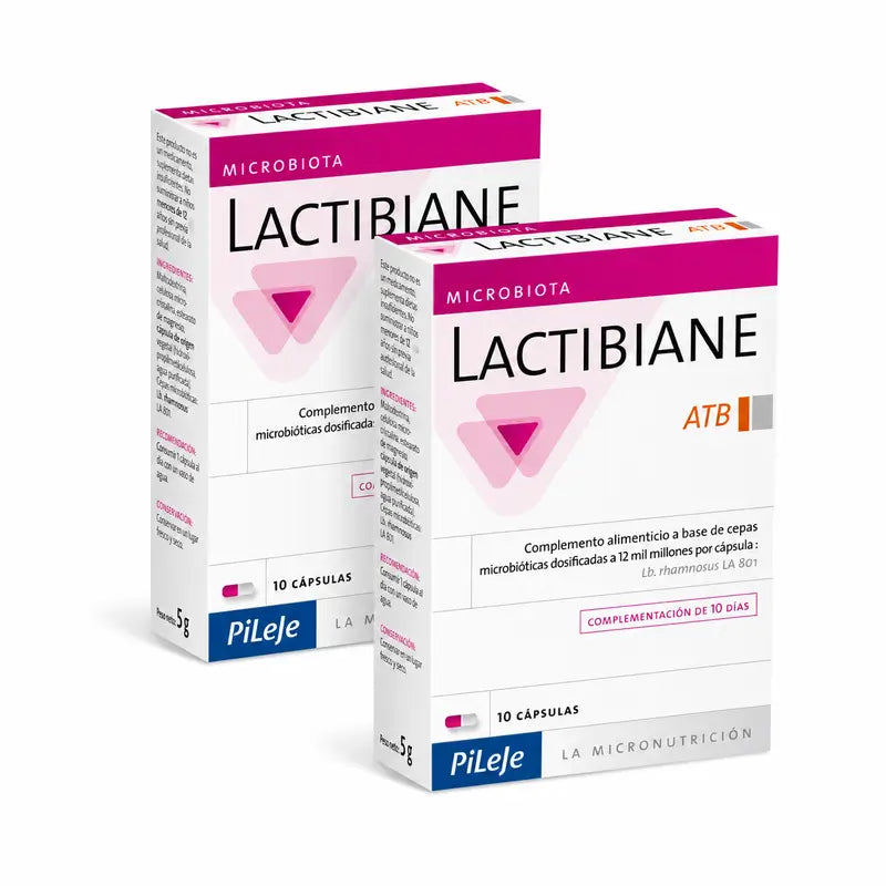 Lactibiane Atb – doplnok stravy pri užívaní antibiotík, balenie 2 x 10 kapsúl