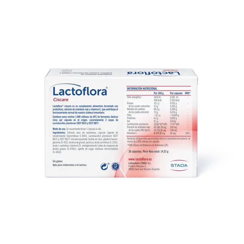 Lactoflora Ciscare 30 kapsúl
