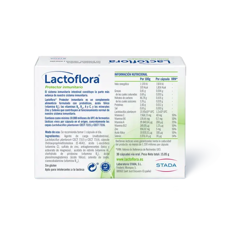 Lactoflora Imunitný ochranný prípravok 30 kapsúl