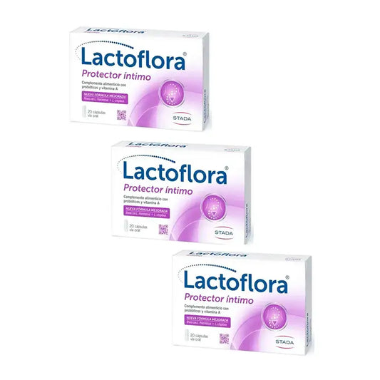 Lactoflora Intímny prípravok, balenie 3 x 20 kapsúl