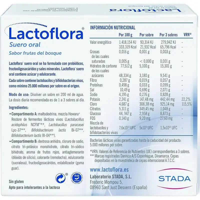 Lactoflora perorálny roztok, 6 vrecúšok