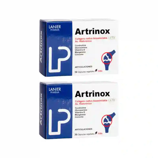 Lanier Pharma Artrinox – doplnok stravy, 2 × 30 rastlinných kapsúl 