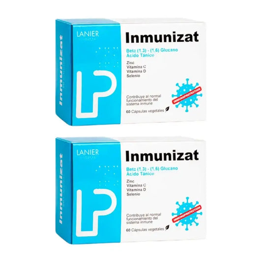 Lanier Pharma Inmunizat – doplnok stravy, 2×60 rastlinných kapsúl 