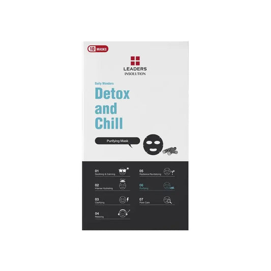 Leaders Daily Wonders Detox And Chill Čistiaca maska, 25 ml