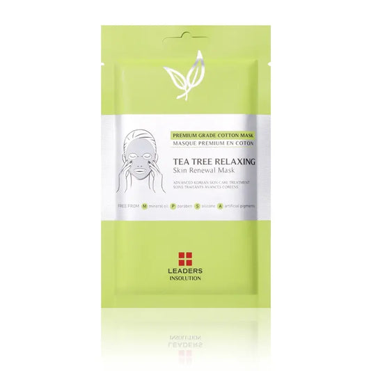 Leaders Tea Tree Relaxing Skin Renewal Maska, 25 ml