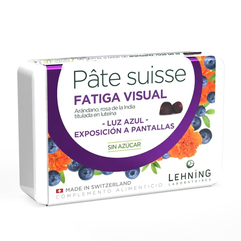 Lehning Pâte Suisse Visual Fatigue, 40 sweets