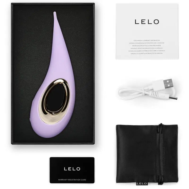 Lelo  Dot – stimulátor klitorisu – fialový