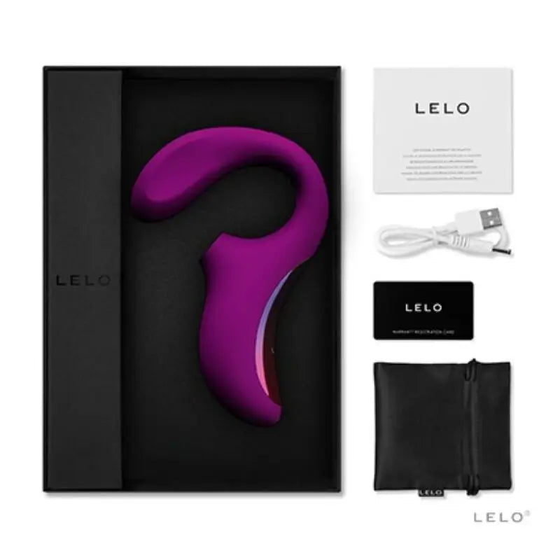 Lelo Enigma Cruise – sonický masážer s dvojitou stimuláciou, farba Deep Rose