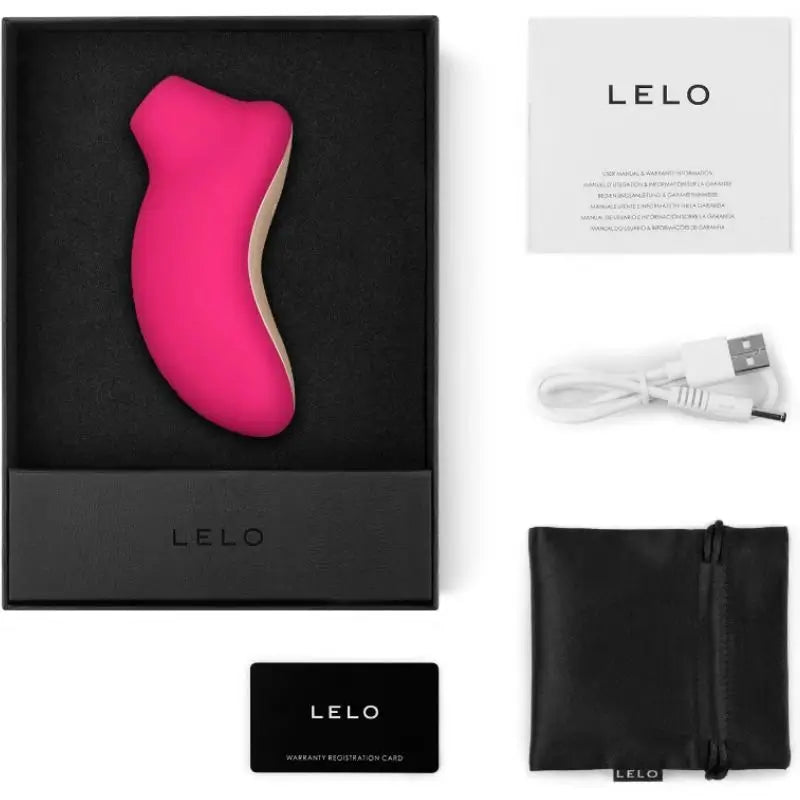 Lelo Stimulátor klitorisu Sona Cruise Čerešňa