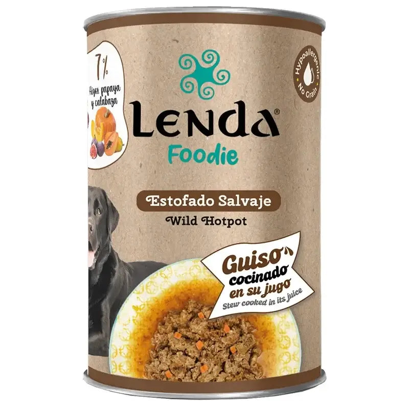 Lenda Foodie – Divoký psí guláš, 12 x 400 g